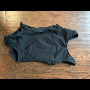 Black leotard